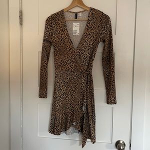 Leopard print dress
